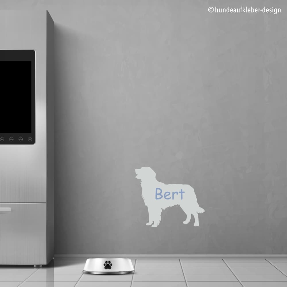 Berner Sennenhund Hunde Wandtattoo Aufkleber