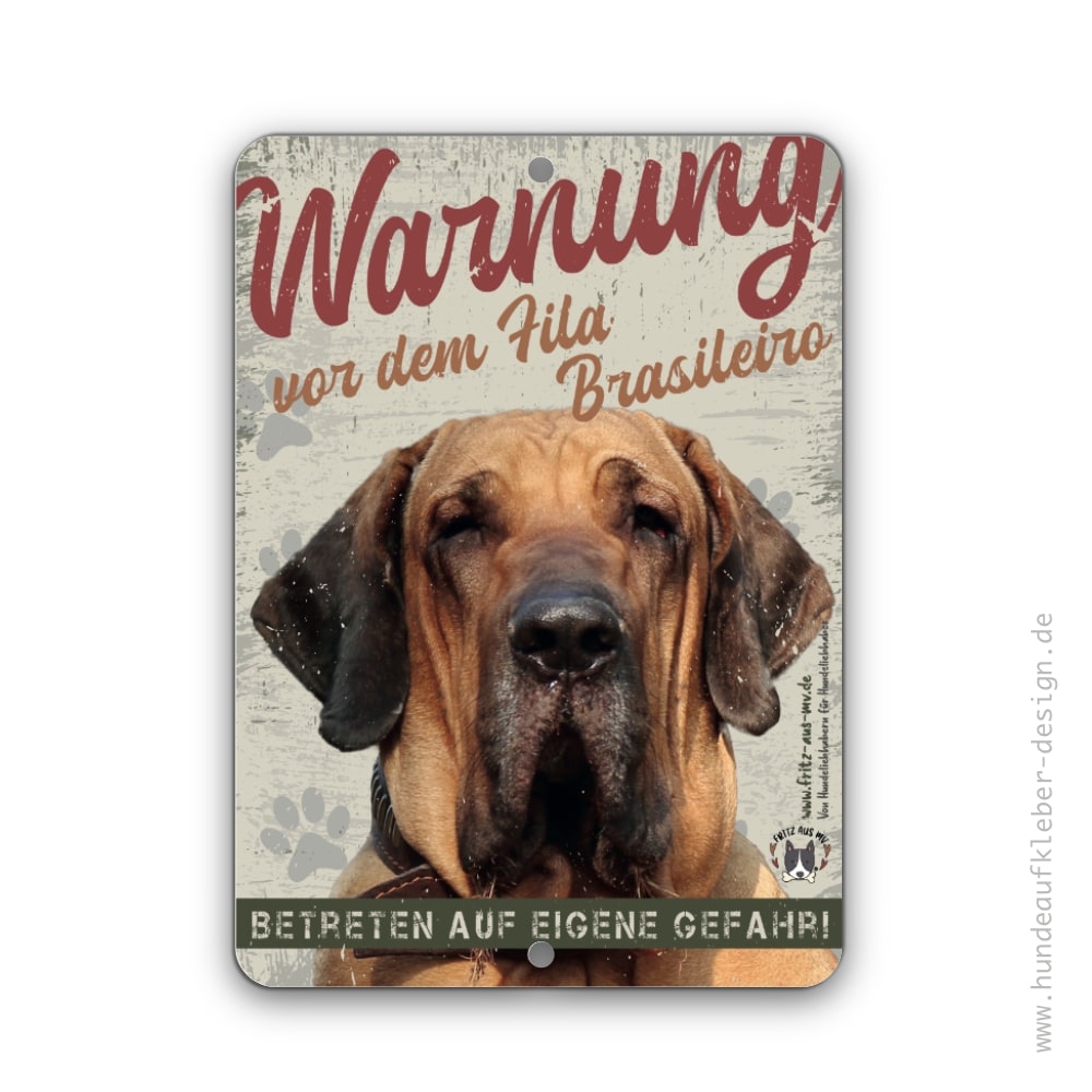 Fila Brasileiro Schild A5