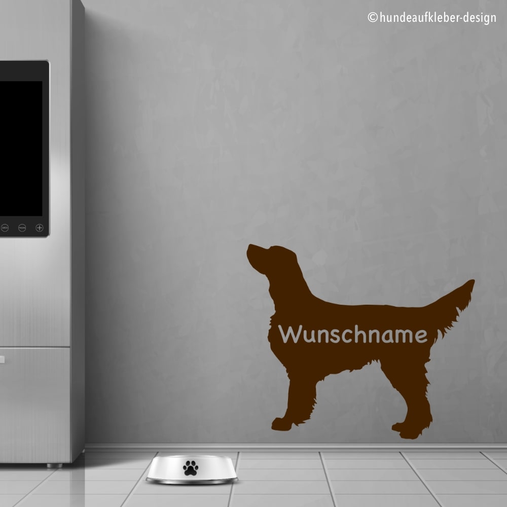 Gordon Setter Hunde Wandtattoo Aufkleber