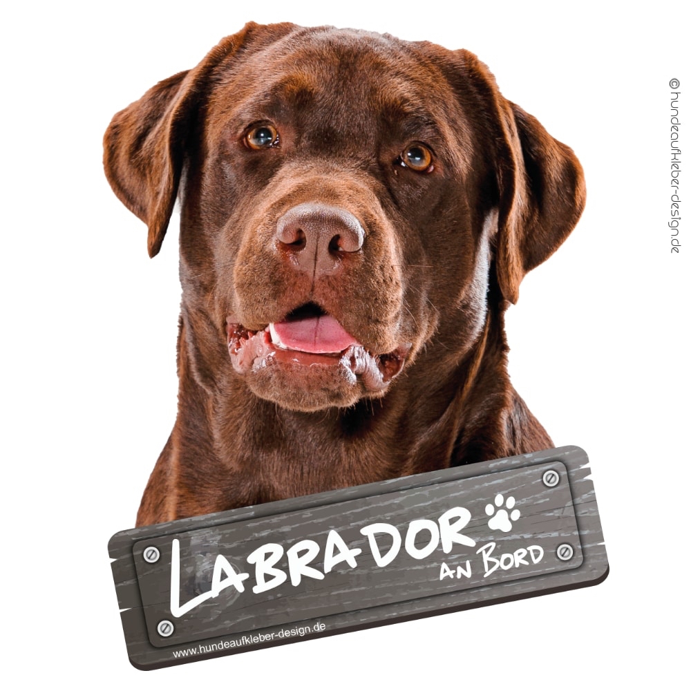 Personalisierter LABRADOR DOG Auto Lufterfrischer