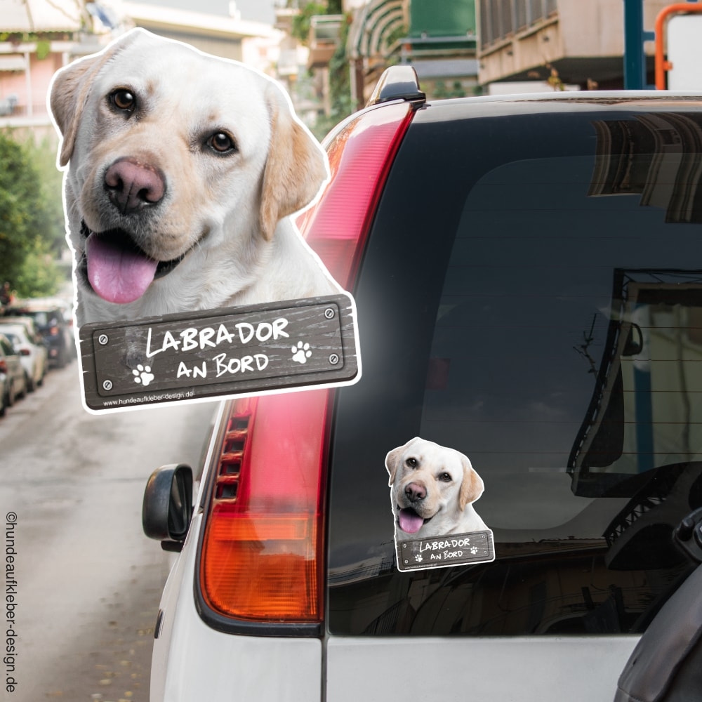 Autoaufkleber Hund Scheibenwischer Labrador Aufkleber Auto Decal Sticker  Vinyl - .de