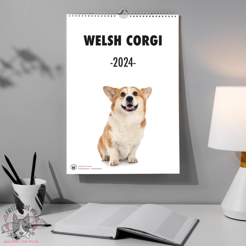 Welsh Corgi Kalender 2024
