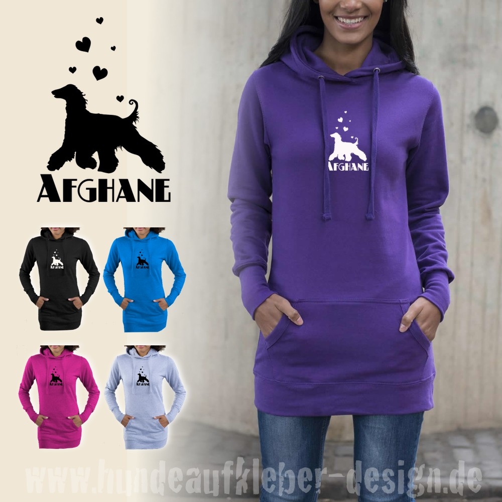 Afghanischer Windhund Kapuzenpullover