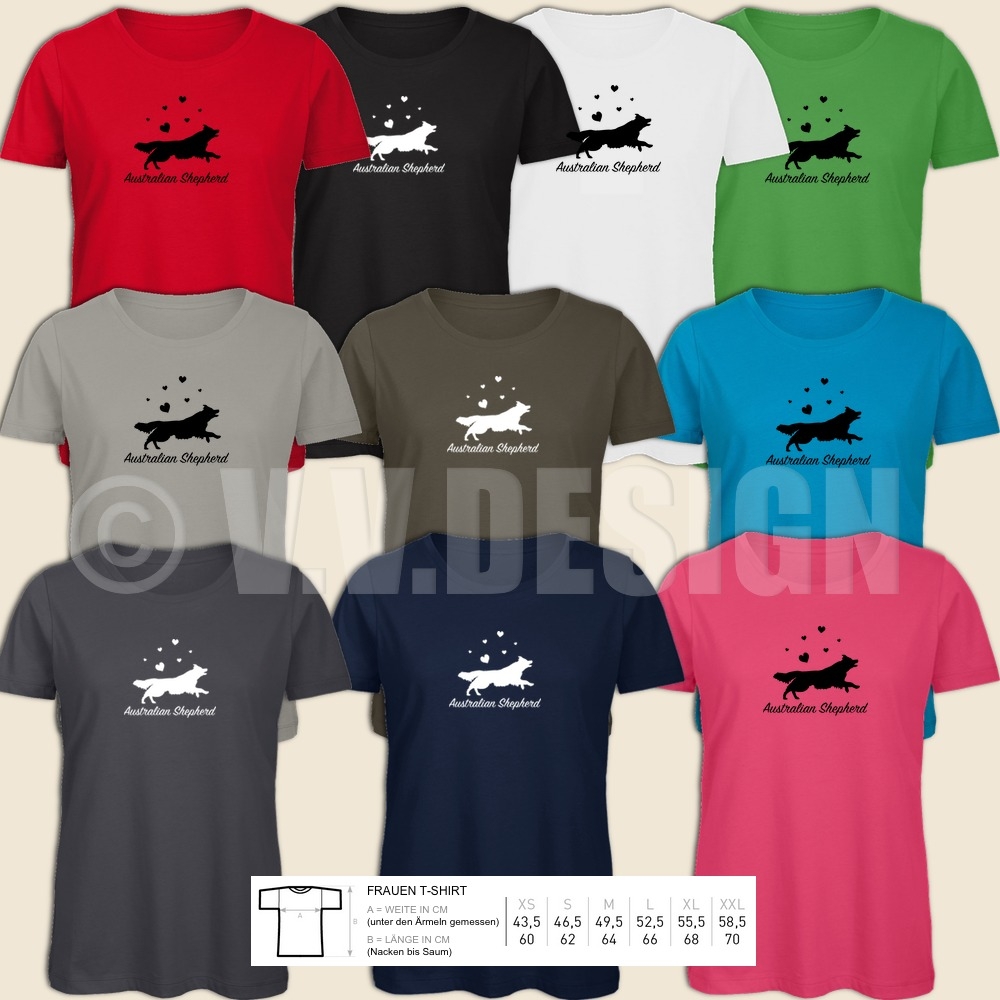 Hunde Shirt's Australian Shepherd
