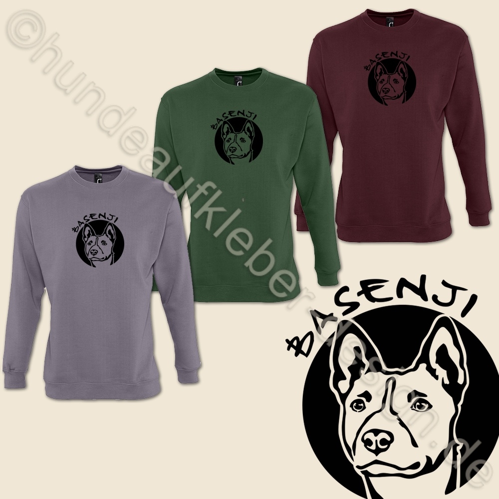 Basenji Designer Sweatshirts
