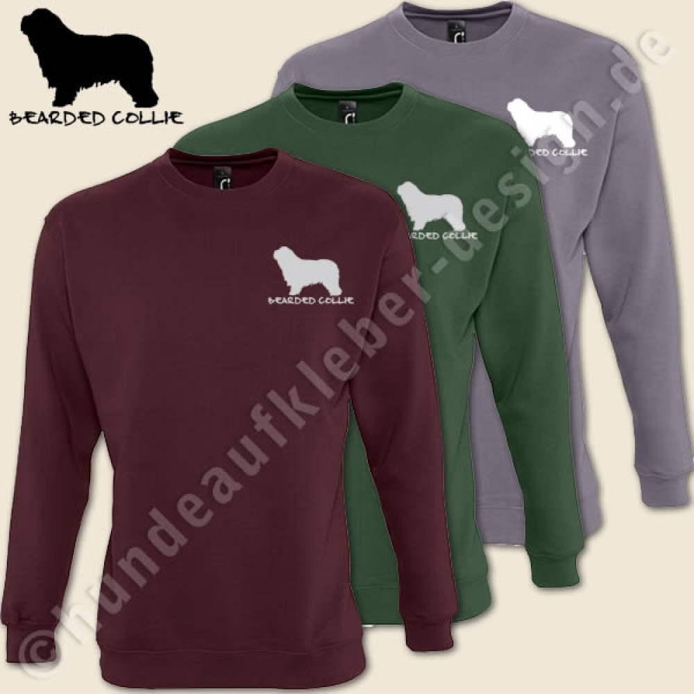 Sweatshirt Bearded Collie