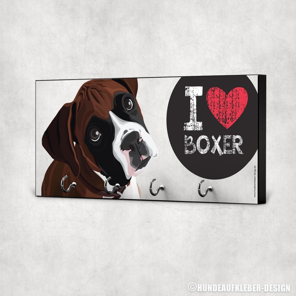 Boxer Schlüsselbrett