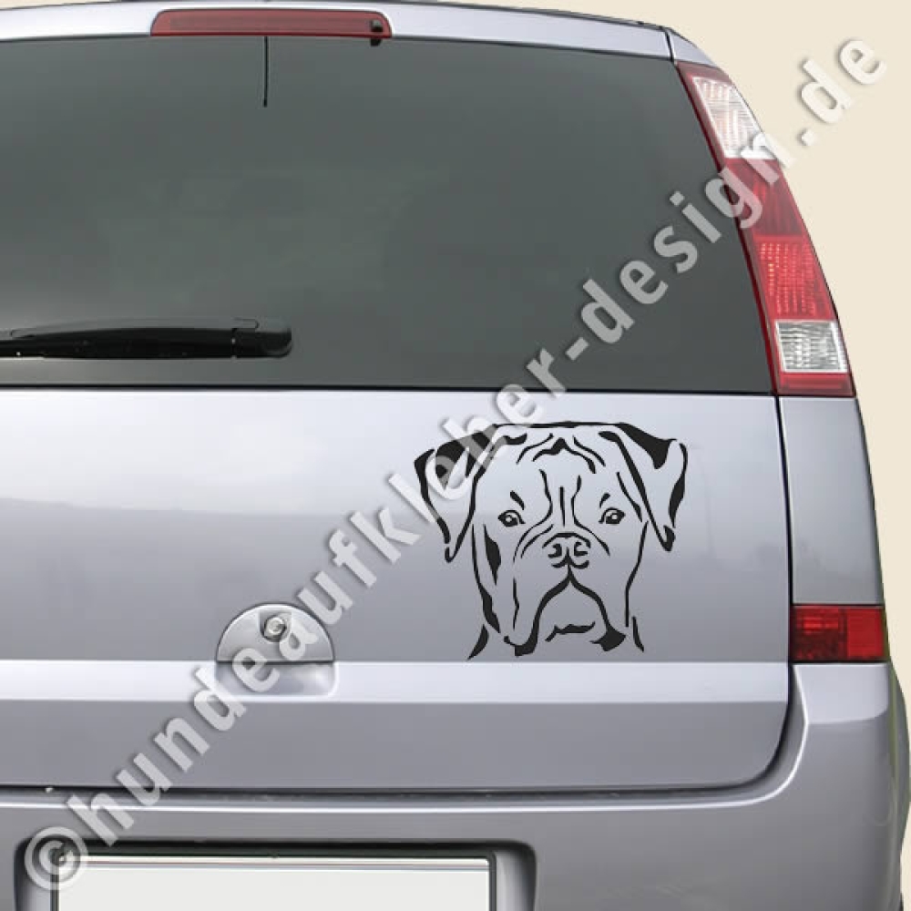 Boxer autotattoo hunde