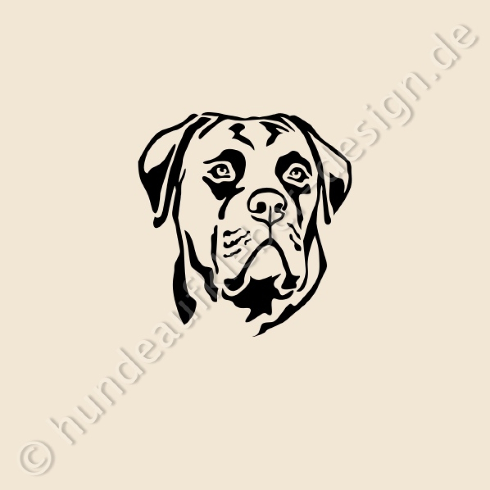 Cane Corso Italiano Aufkleber Shop