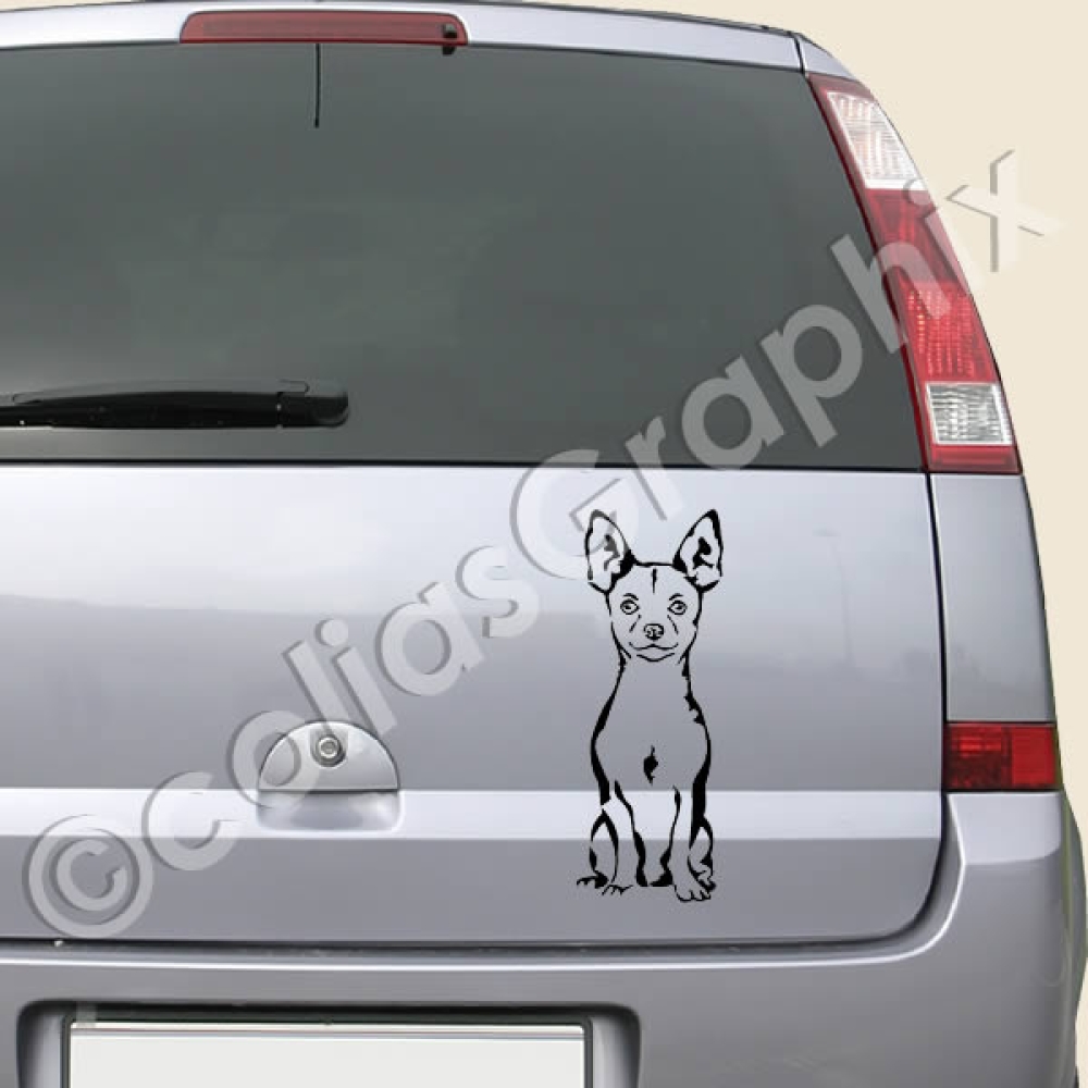 Chihuahua Hundeaufkleber