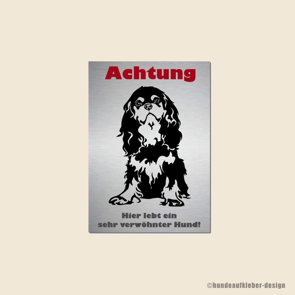 Hunde Warnschild CKC Spaniel