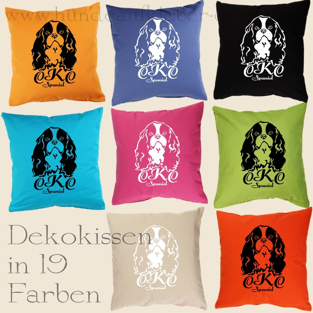 CKC Spaniel Dekokissen