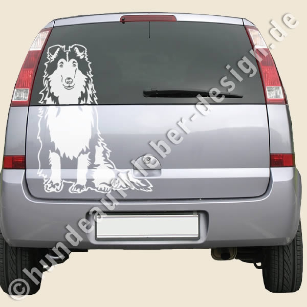 Collie Autoaufkleber Hunde