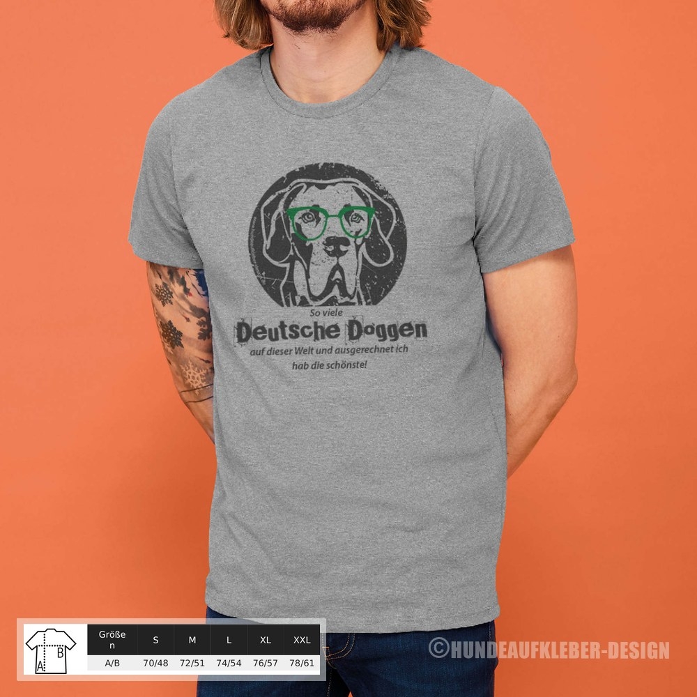 Deutsche Dogge Männer T-Shirt