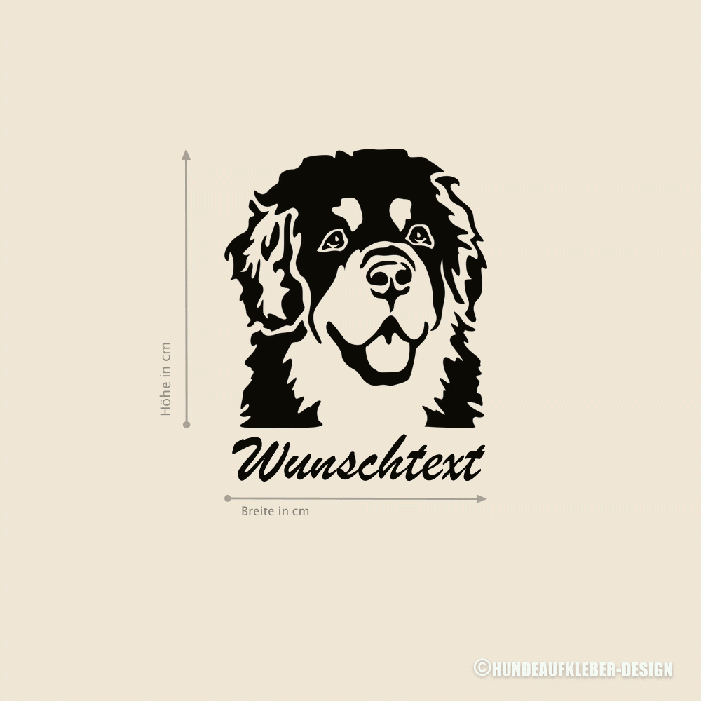 Do Khyi Hundeaufkleber mit Hundename