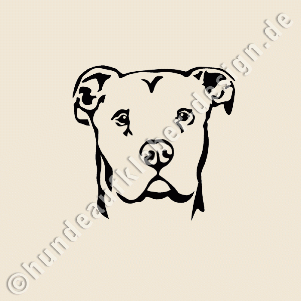 Dogo Argentino Hunde wandtattoo