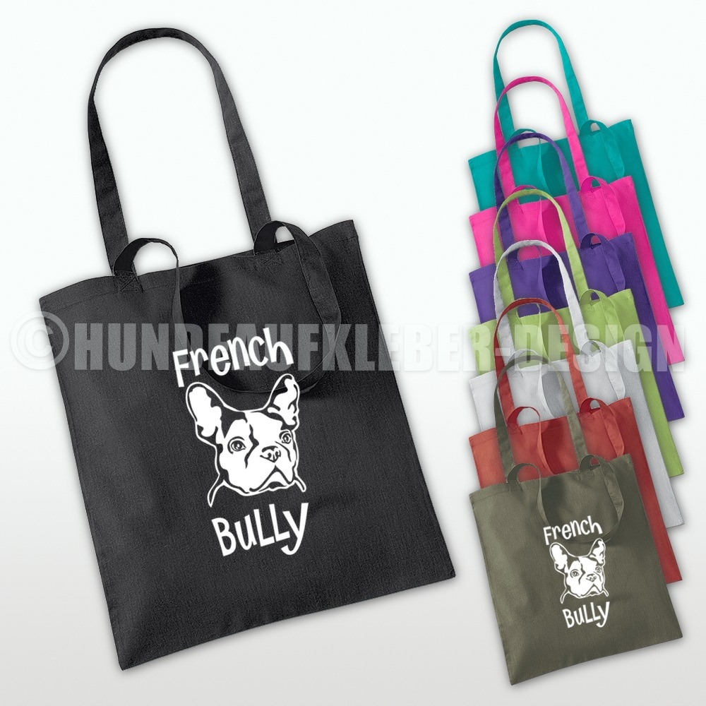 French Bullydog Stoffbeutel