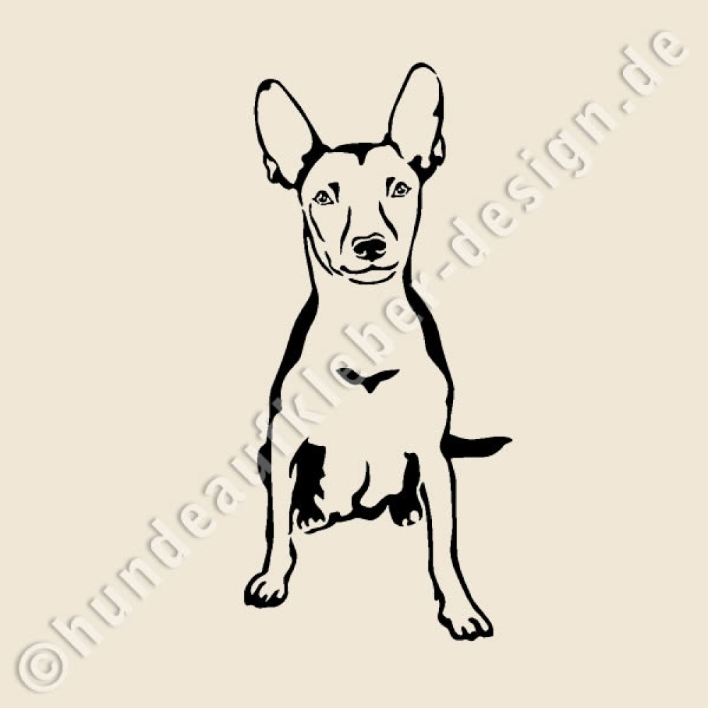Xoloitzcuintle Aufkleber