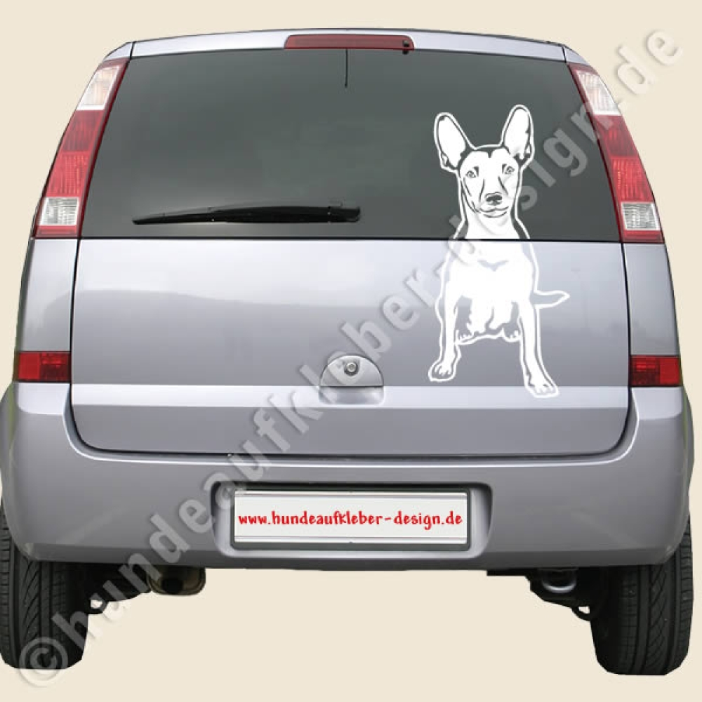 Xoloitzcuintle autoaufkleber hunde