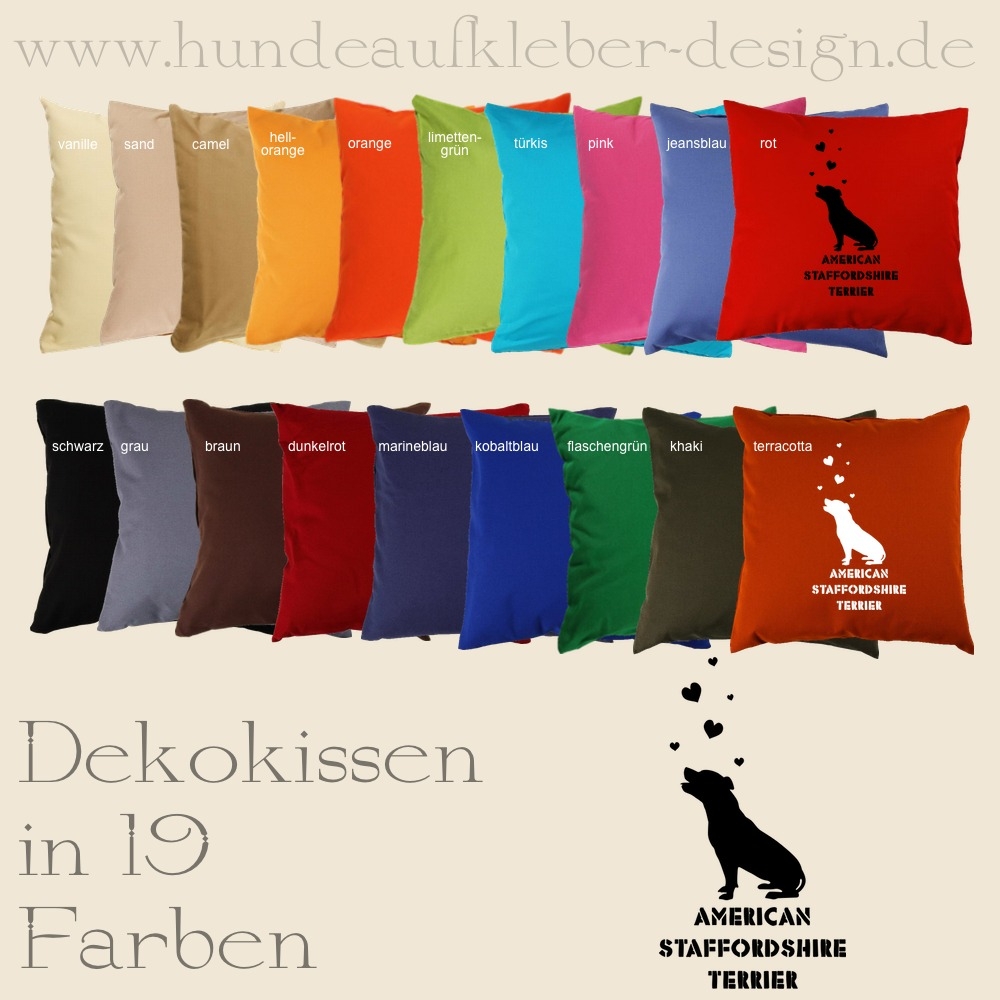 Stafford terrier Dekoartikel Hundeshop