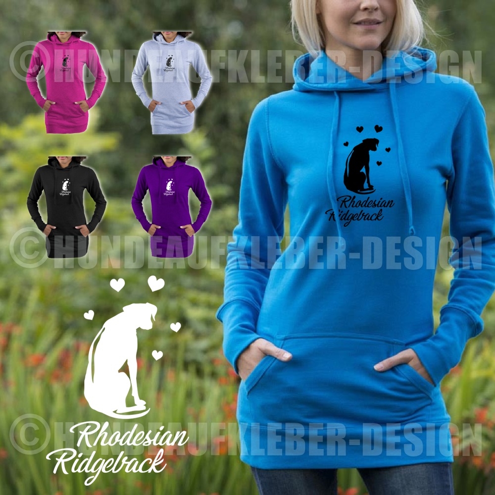 Kapuzenpullover Rhodesian Ridgeback Damen