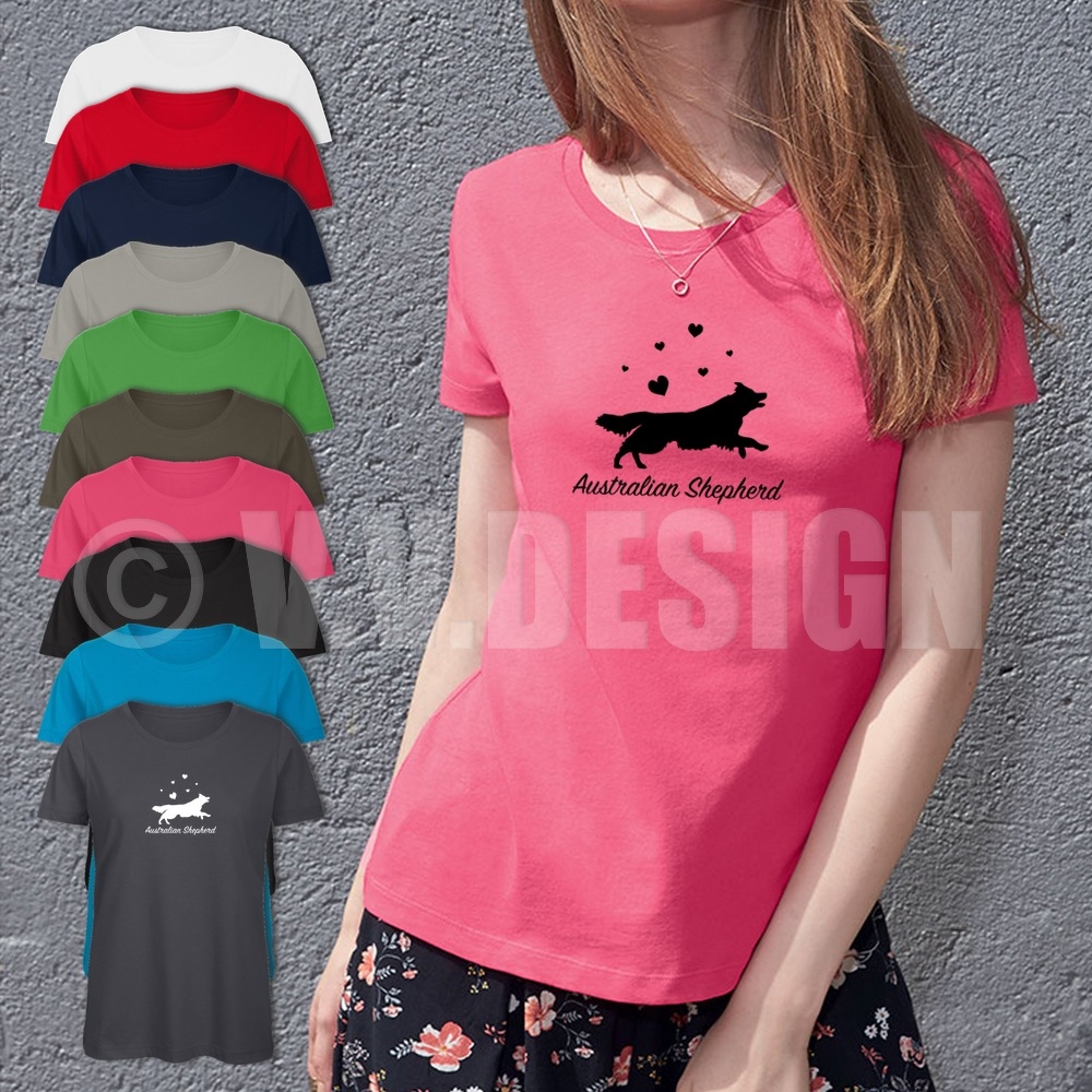 Australian Shepherd T-Shirt Frauen