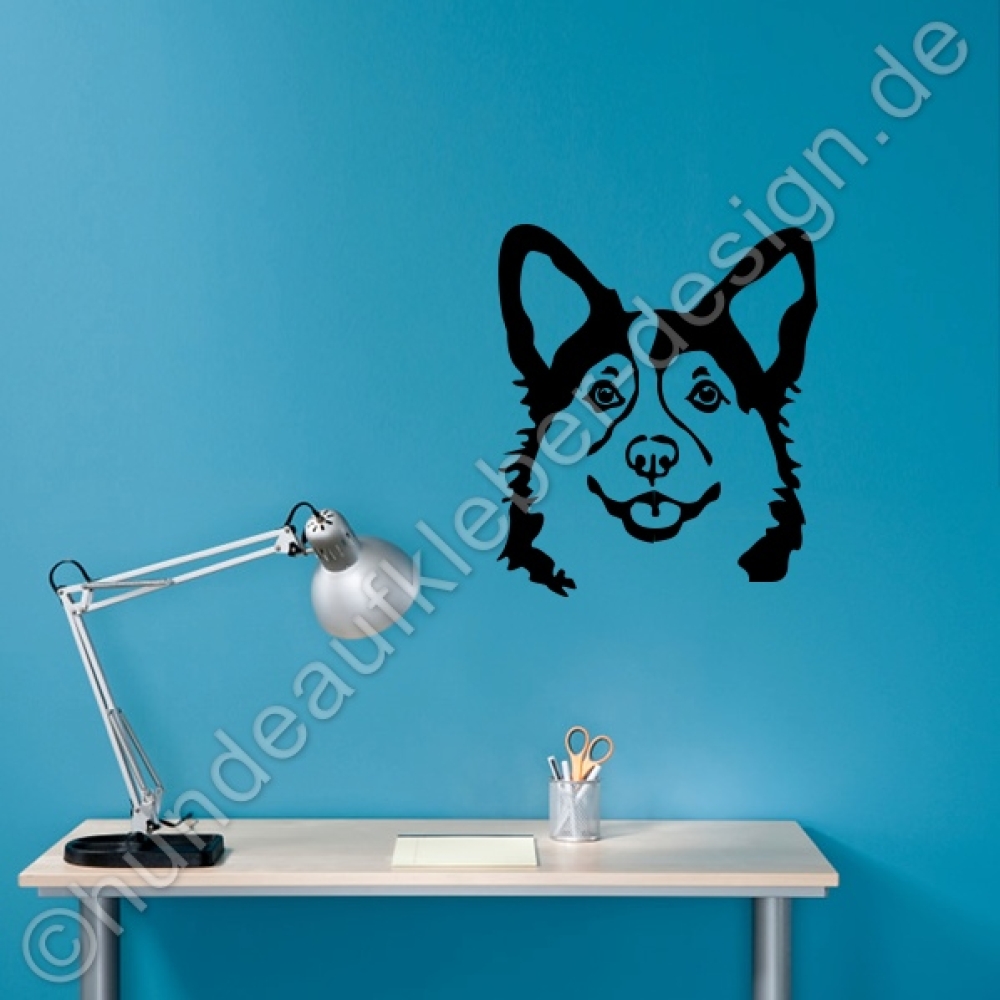 Welsh Corgi Wandtattoos Hunde