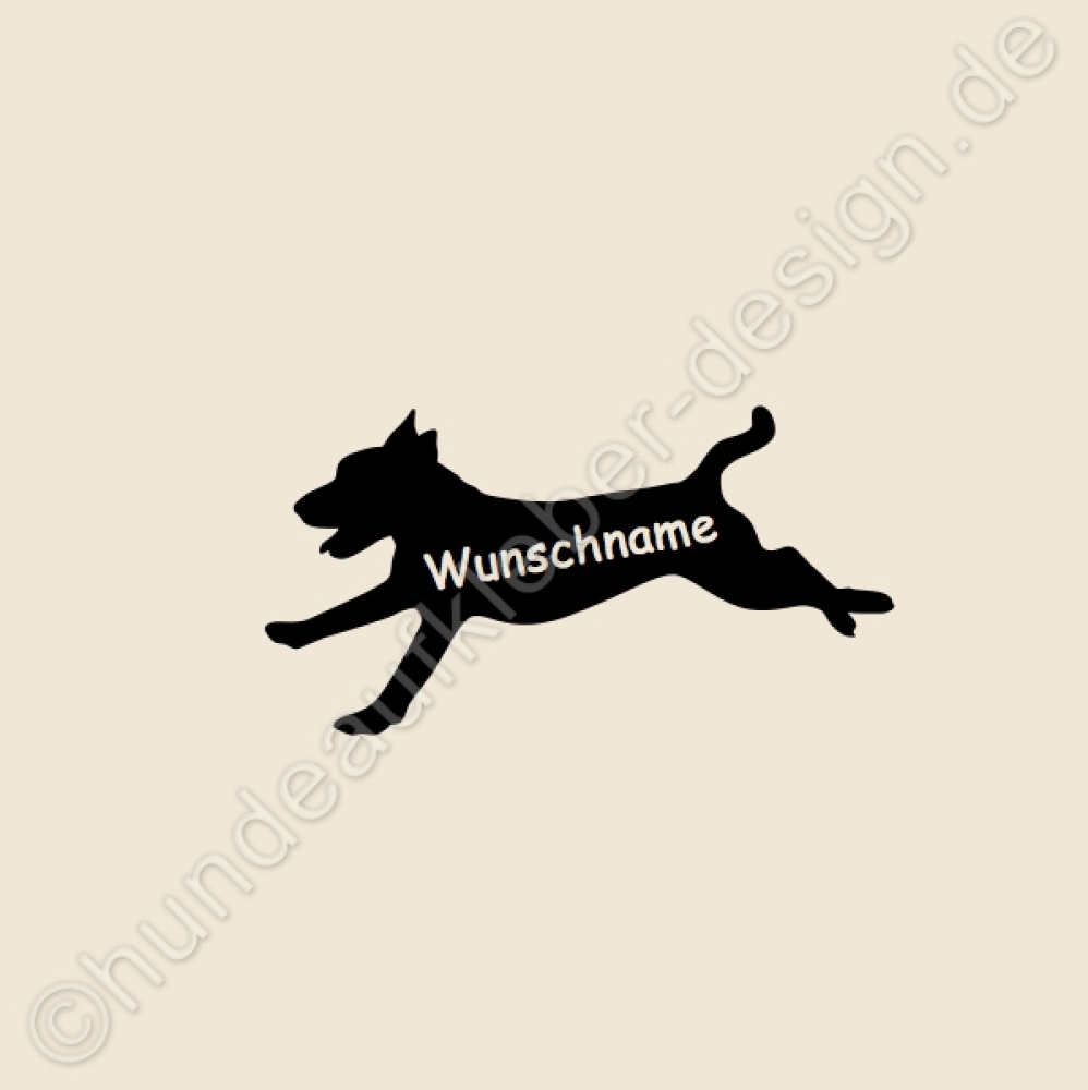 Hundeaufkleber Jack Russell Shop