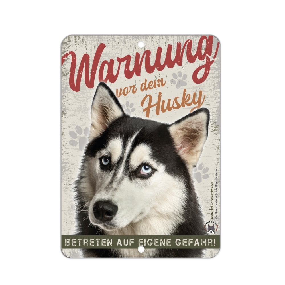 Husky Schild A5 wetterfest