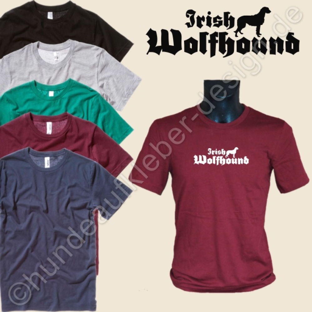 Irish Wolfhound T-Shirt Maenner