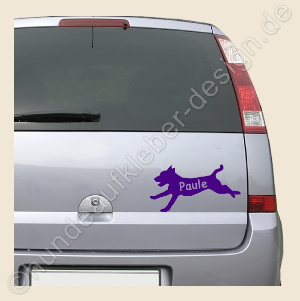 Jack Russell Aufkleber fuers Auto