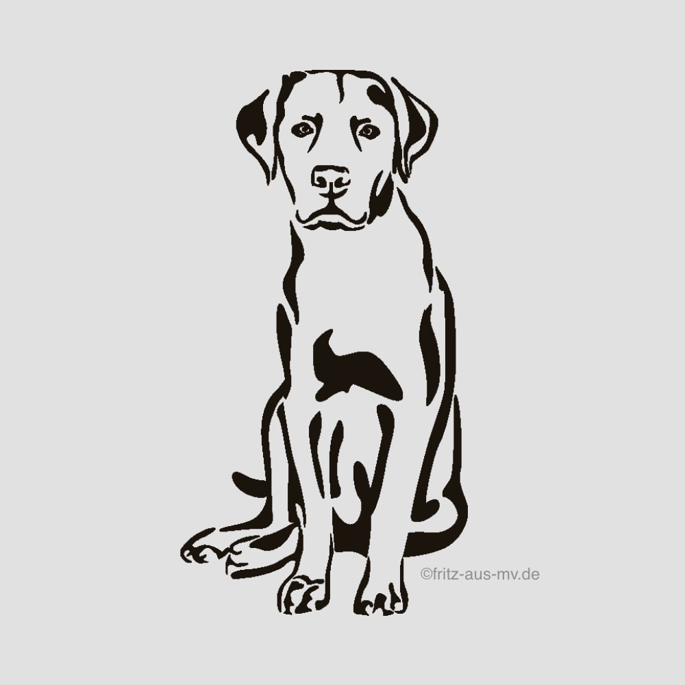 Labrador Aufkleber