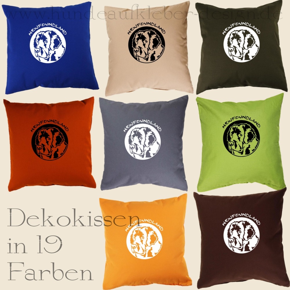 Neufundländer Dekokissen