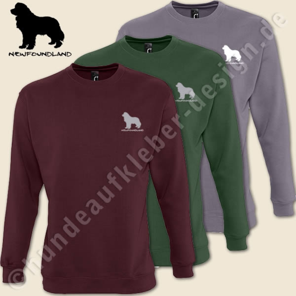 Neufundländer Motiv Sweatshirt