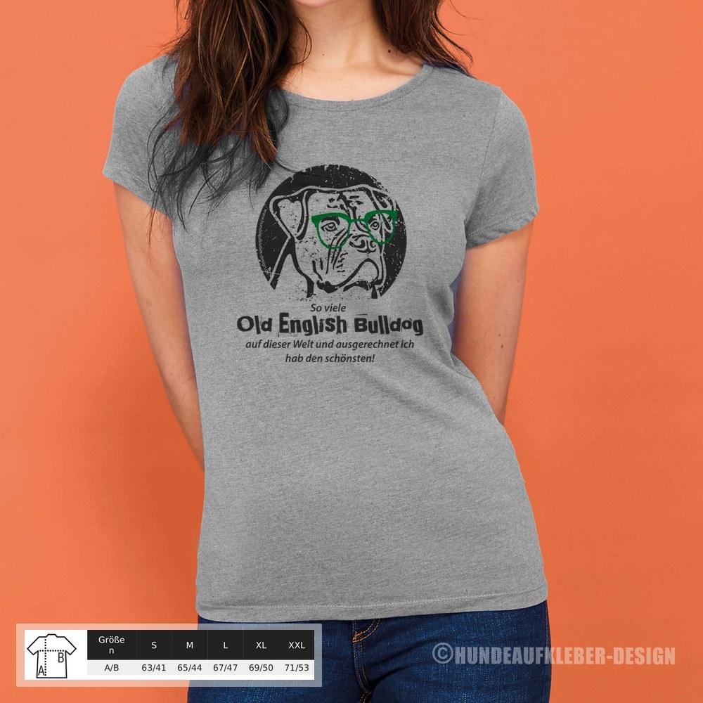 Old English Bulldog  Frauen T-Shirt