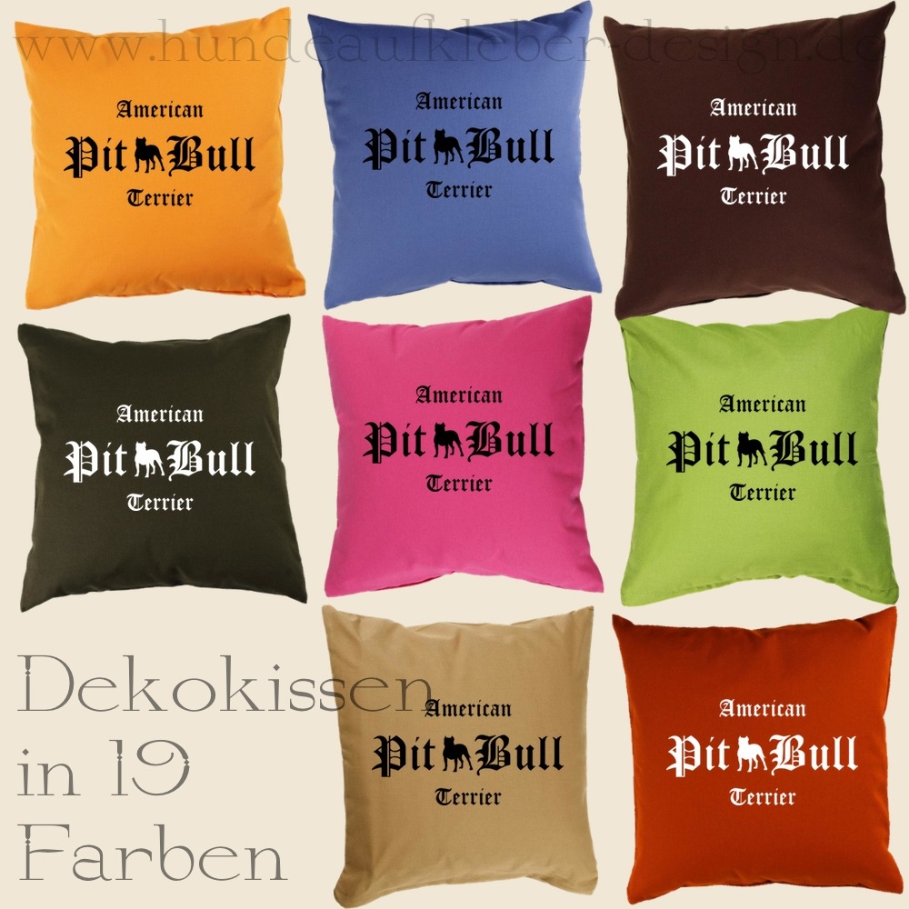 Pit Bull Dekokissen