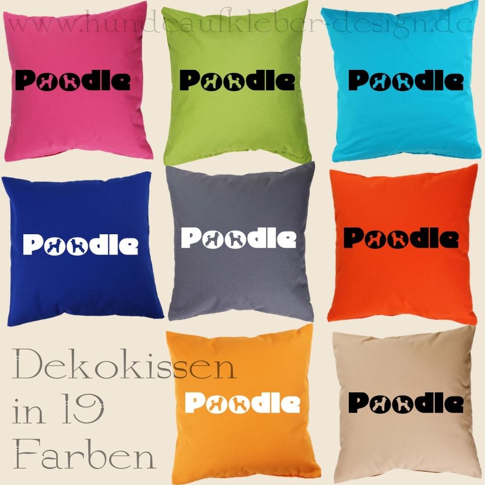 Pudel Dekokissen