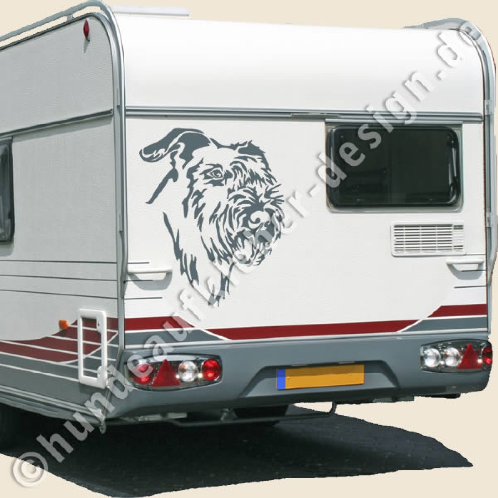 Riesenschnauzer wandtattoo