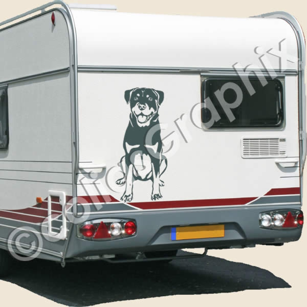 Rottweiler Autoaufkleber