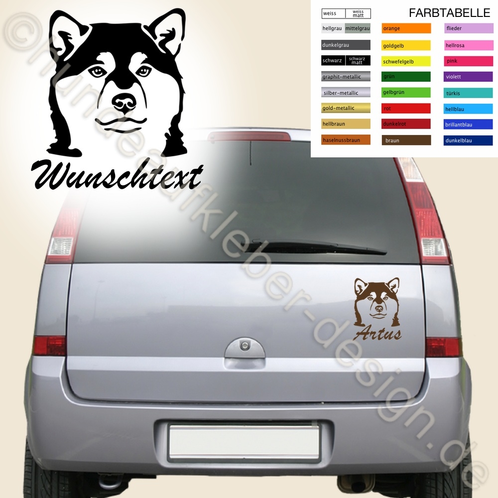 Shiba Inu Autoaufkleber Hunde