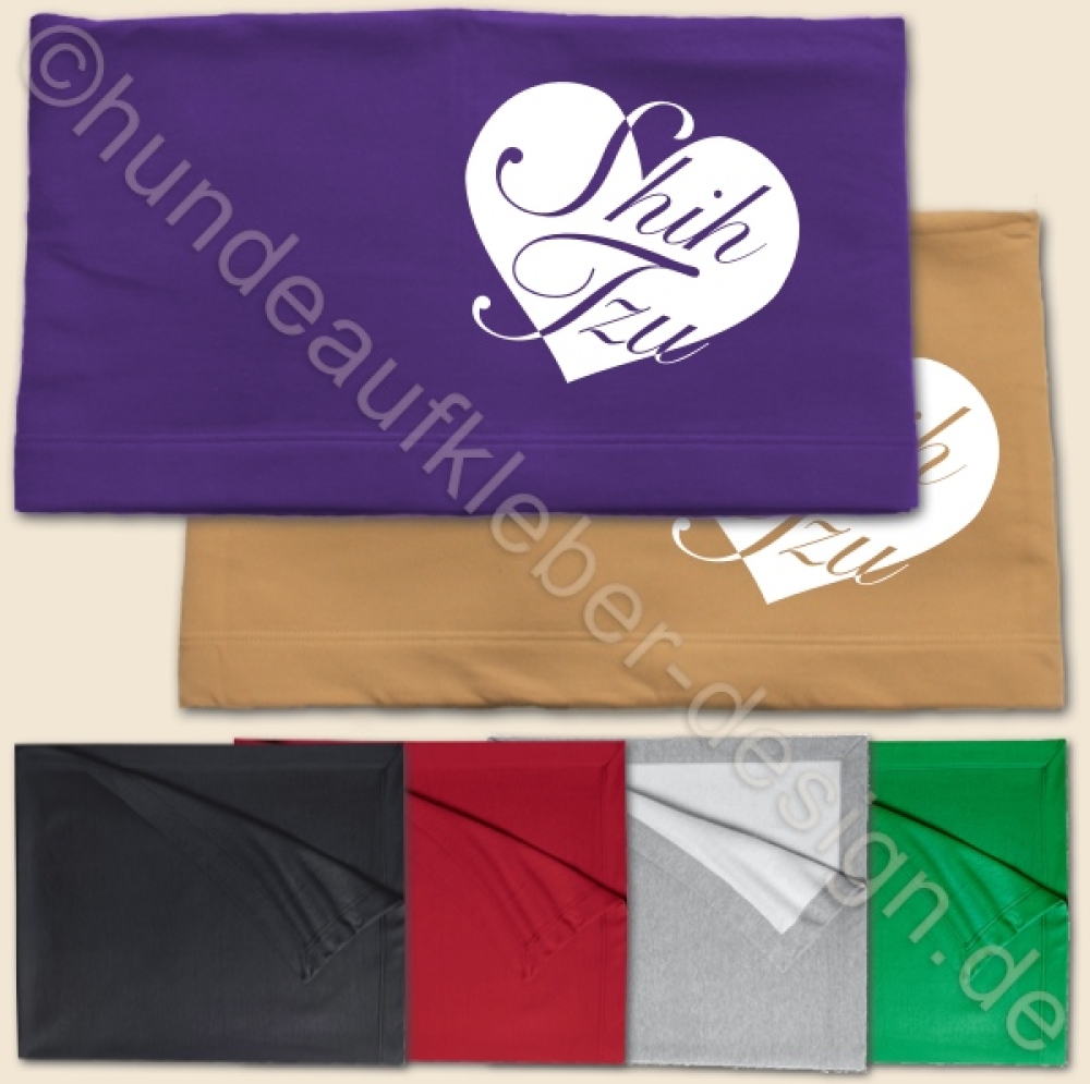 Hundedecken bedruckt Shih Tzu