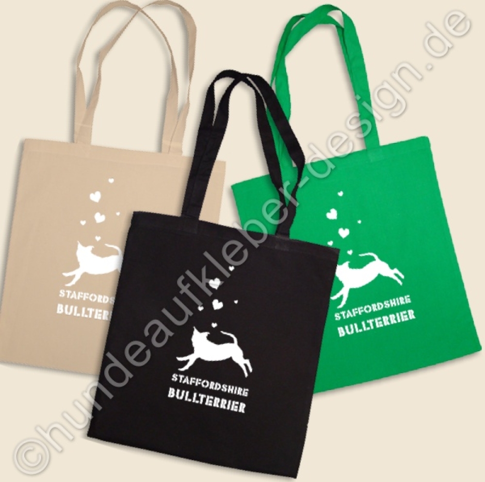 Taschen mit Hundedruck StaffBull