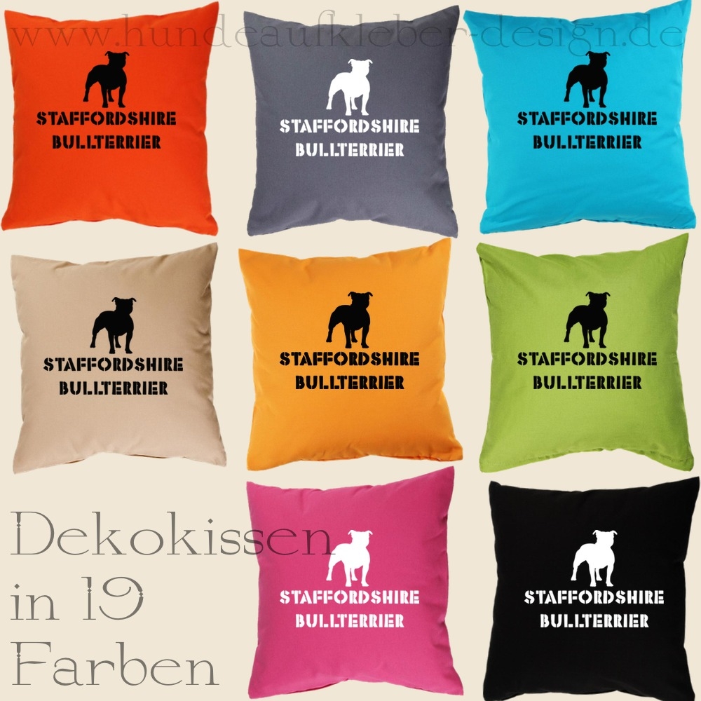 Staffbull Dekokissen