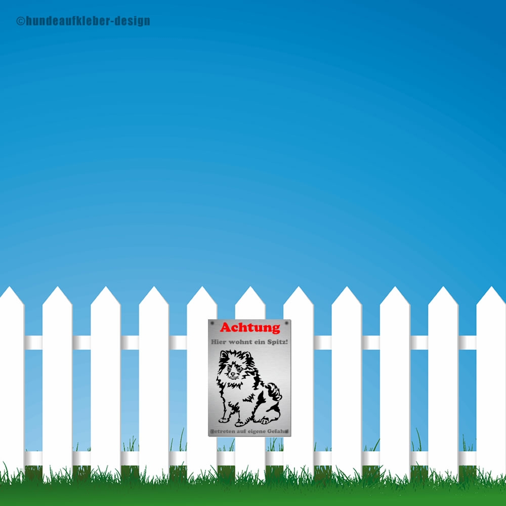 Hunde Schilder Spitz