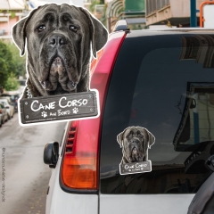 Cane Corso an Bord Autoaufkleber