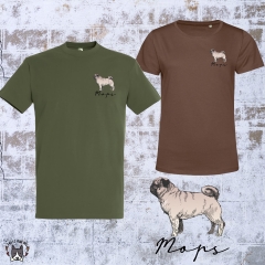 MOPS Metall-Warnschild 'Hund' – 30,5x20 Cm, Aluminium, 0,5 Mm Stark, Mit Abgerundeten Ecken