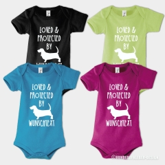 Basset Baby Strampler