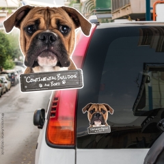 Continental Bulldog an Bord Autoaufkleber