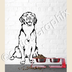 Golden Retriever Aufkleber 0020