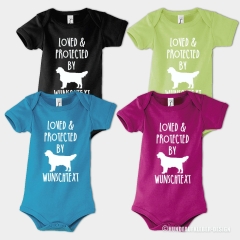 Golden Retriever Baby Strampler